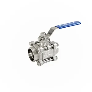 3 PC Instrumentation Ball Valve | IC Design | F x F Female Threads