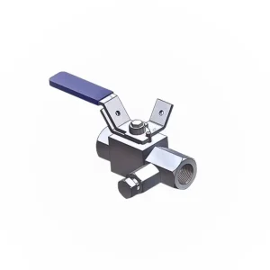 Drain & Bleed Ball Valve | F x F Female Threads | 6000 PSI